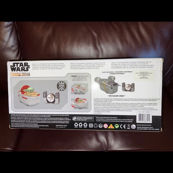 NTW Grogu and hover pram remote control Star Wars Baby Yoda - Picture 8 of 8